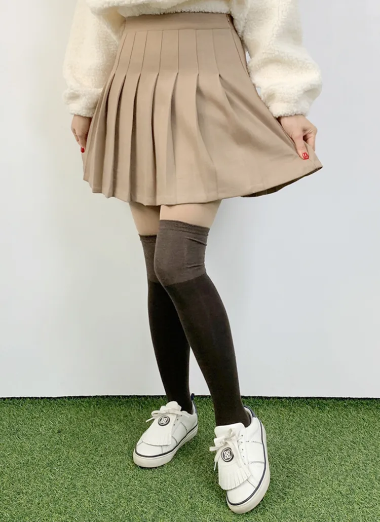 サイドファスナープリーツスカートパンツ | voer | 詳細画像1