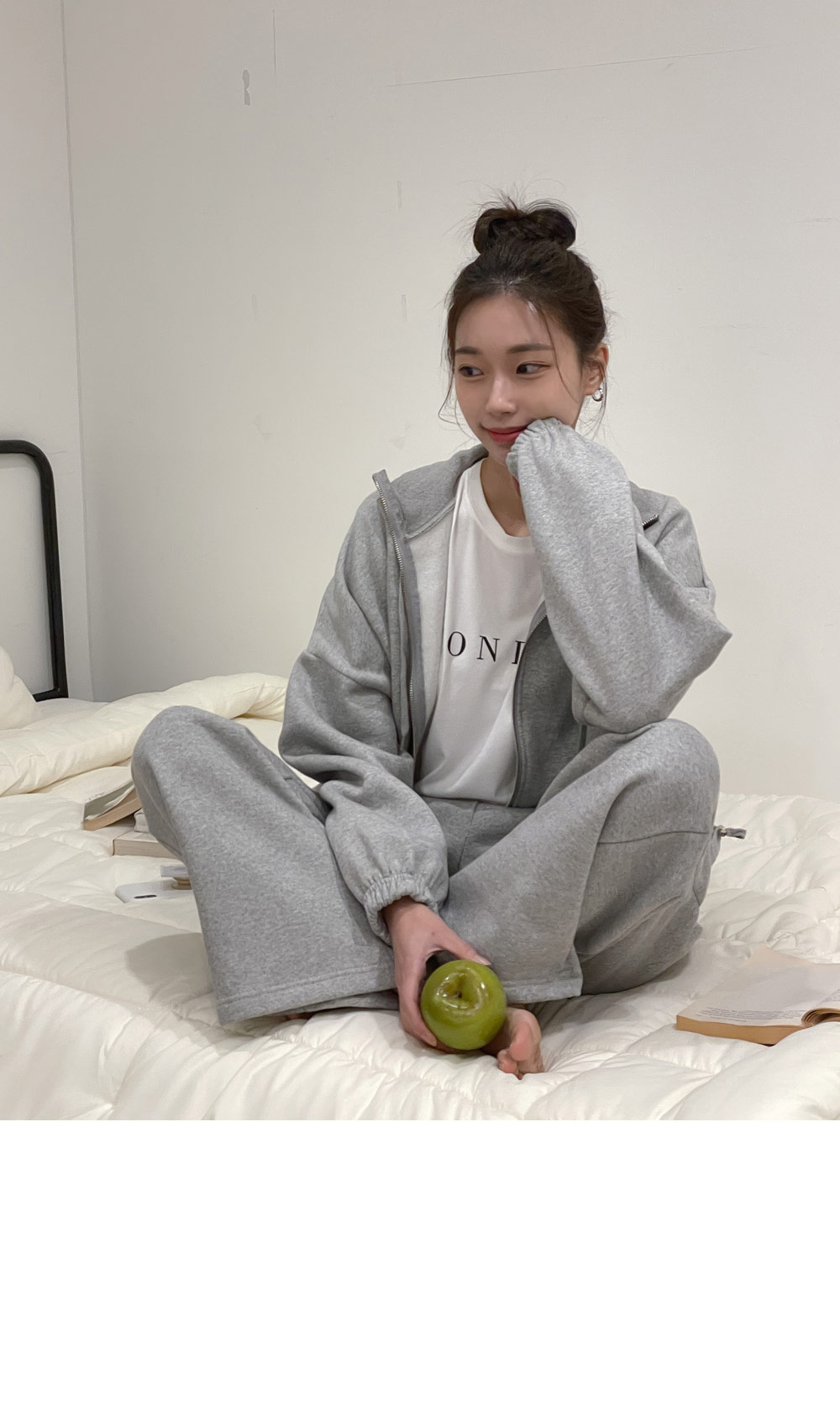 裏起毛スウェットワイドパンツ | DHOLIC | 詳細画像9