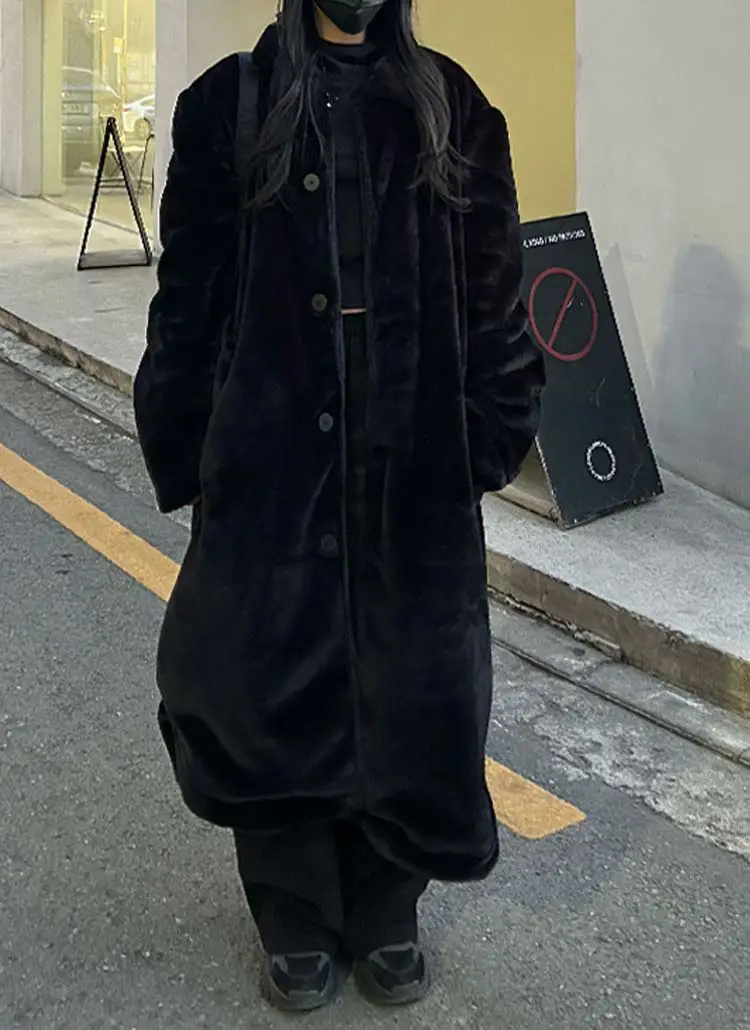 ロング ファー コート ロングファーコート フェイクファー ロング 