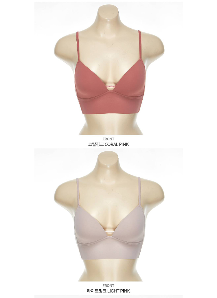 2TYPEバストバンドノンワイヤーブラジャー | レディースファッション