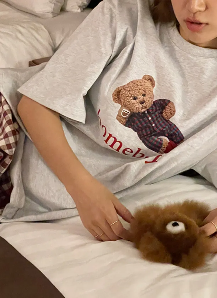 TeddyオーバーサイズTシャツ | twobing | 詳細画像1
