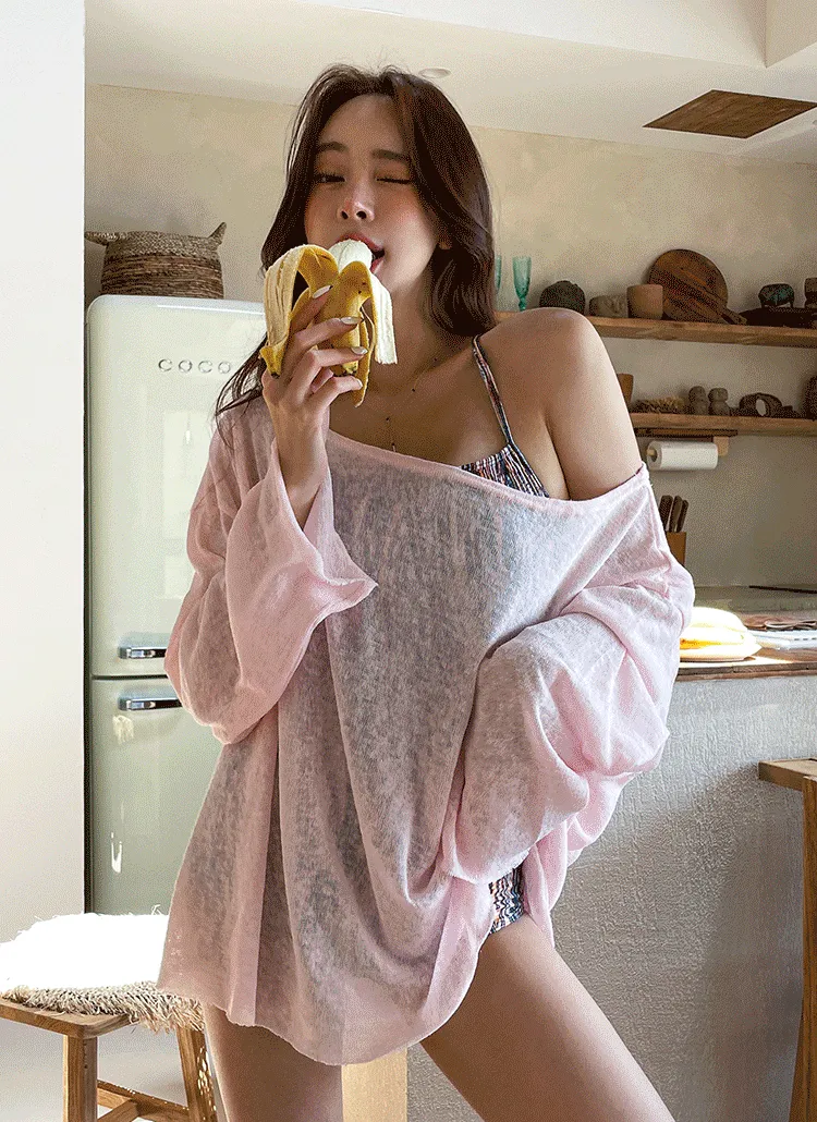 シアーカバーアップTシャツ | soulbeach | 詳細画像1