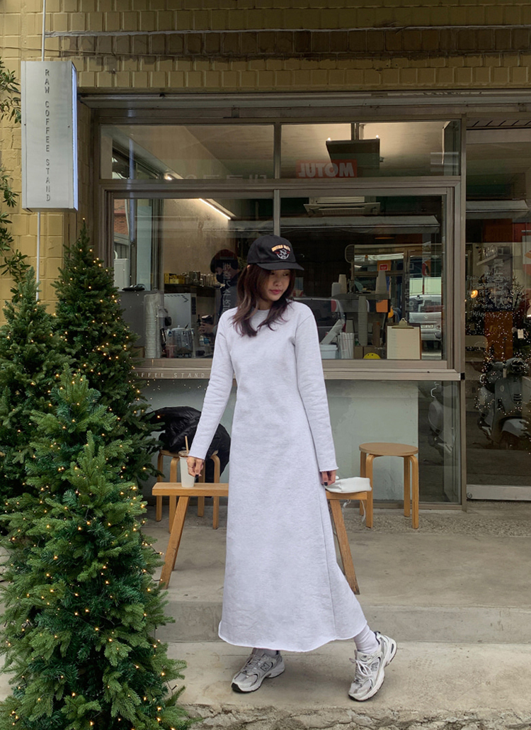 2TYPE裏起毛スウェットフレアワンピース | レディースファッション通販