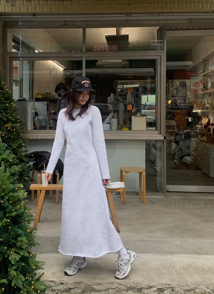 2TYPE裏起毛スウェットフレアワンピース | レディースファッション通販