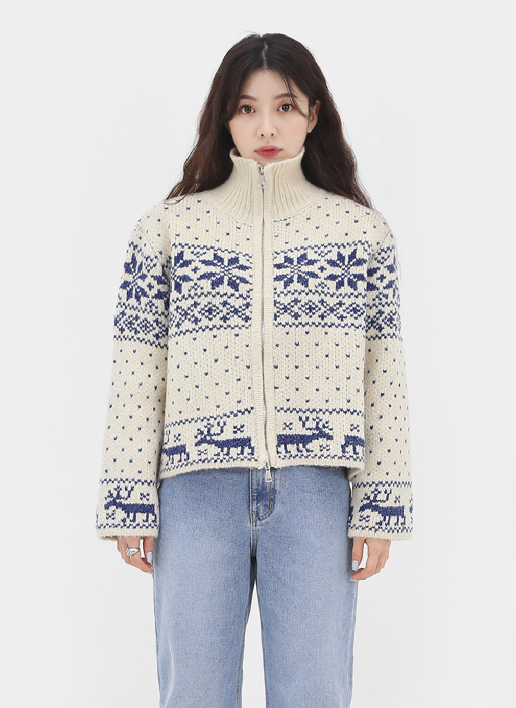 [値下げ][ ] ノルディック柄 ニットカーディガン 楽天市場】＼11/3までまとめ買い3点以上で10％OFF／ 【mily