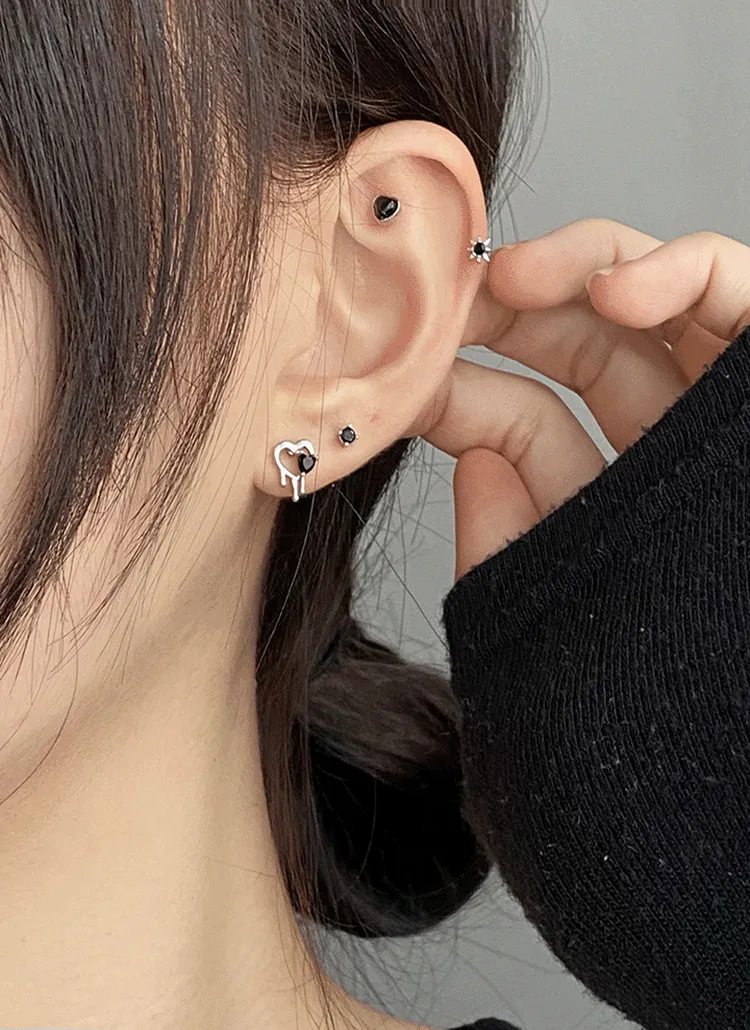 メルティングハートピアス4SET | blingmoon | 詳細画像1