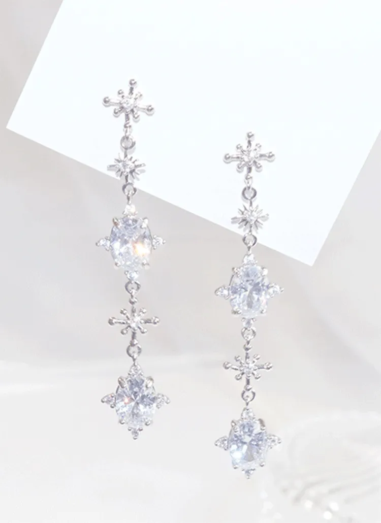 キュービックドロップピアス | blingmoon | 詳細画像1