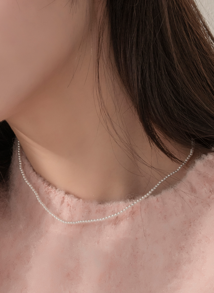 スワロフスキーミニパールネックレス レディースファッション通販 Dholic