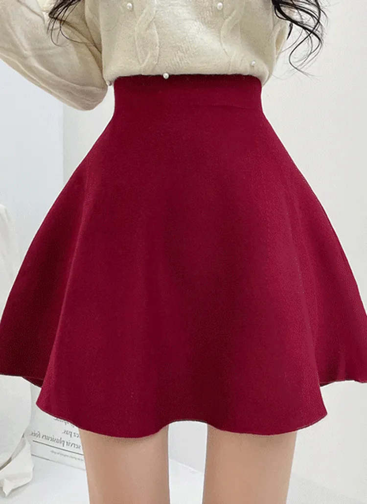 ニットフレアスカート | YUAU | 詳細画像1