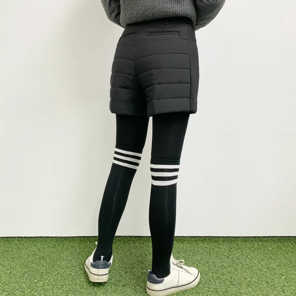 裏起毛サイド配色キルティングショートパンツ | voer | 詳細画像6