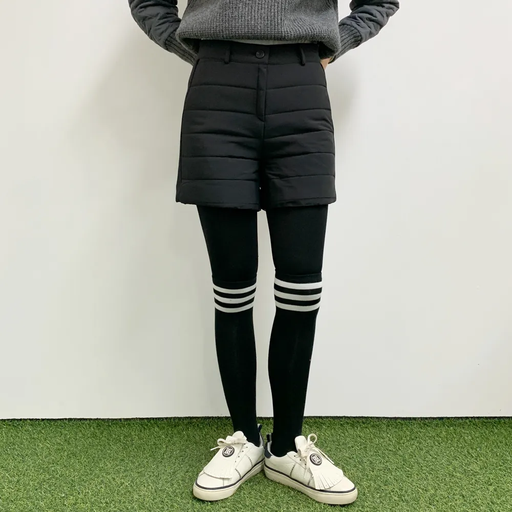 裏起毛サイド配色キルティングショートパンツ | voer | 詳細画像7
