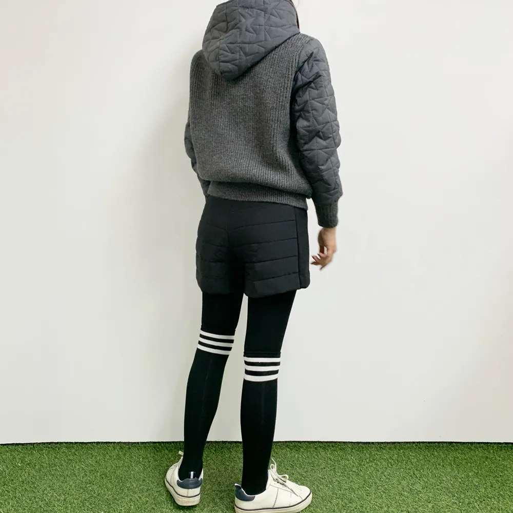 裏起毛サイド配色キルティングショートパンツ | voer | 詳細画像10