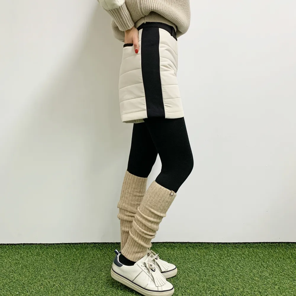 裏起毛サイド配色キルティングショートパンツ | voer | 詳細画像14