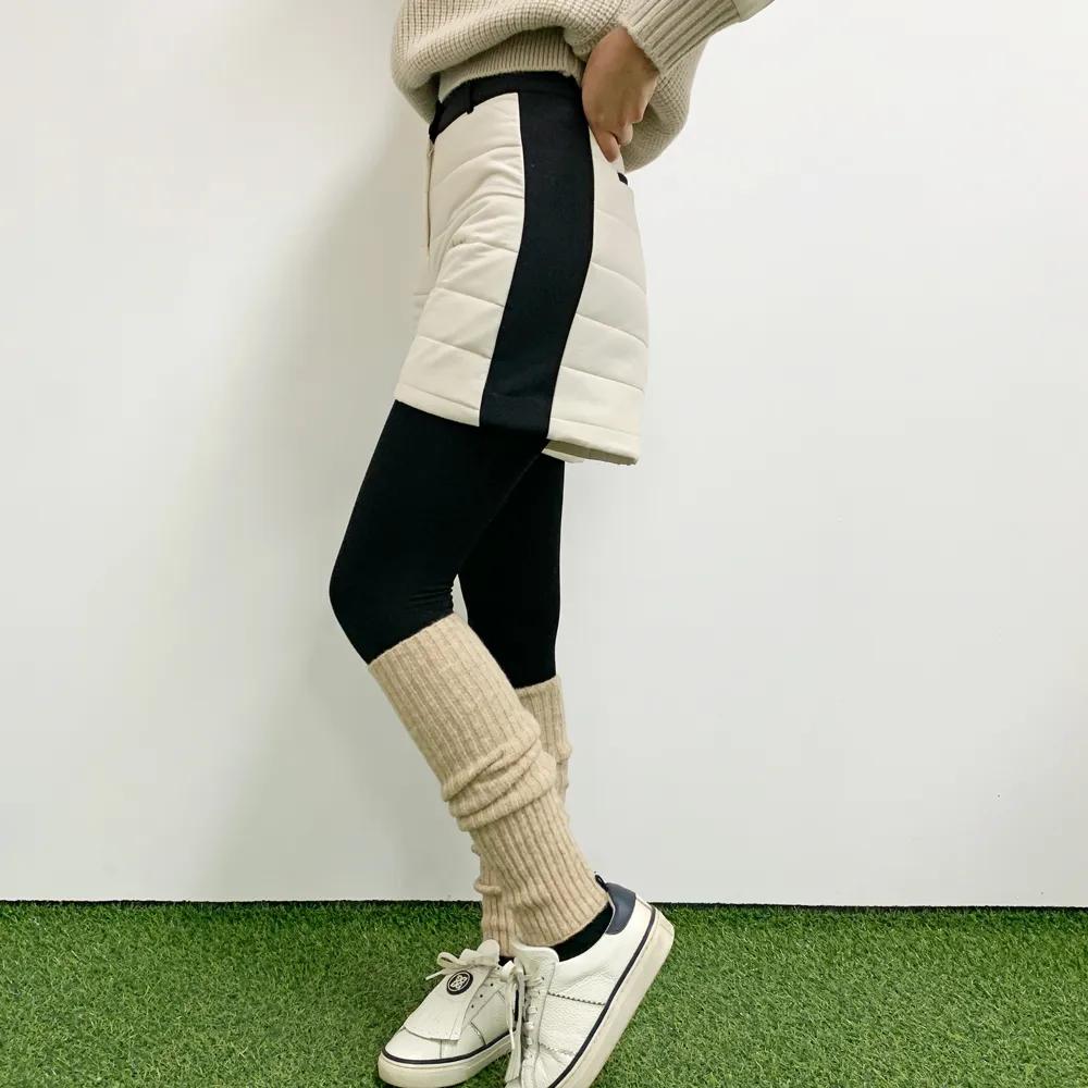 裏起毛サイド配色キルティングショートパンツ | voer | 詳細画像17