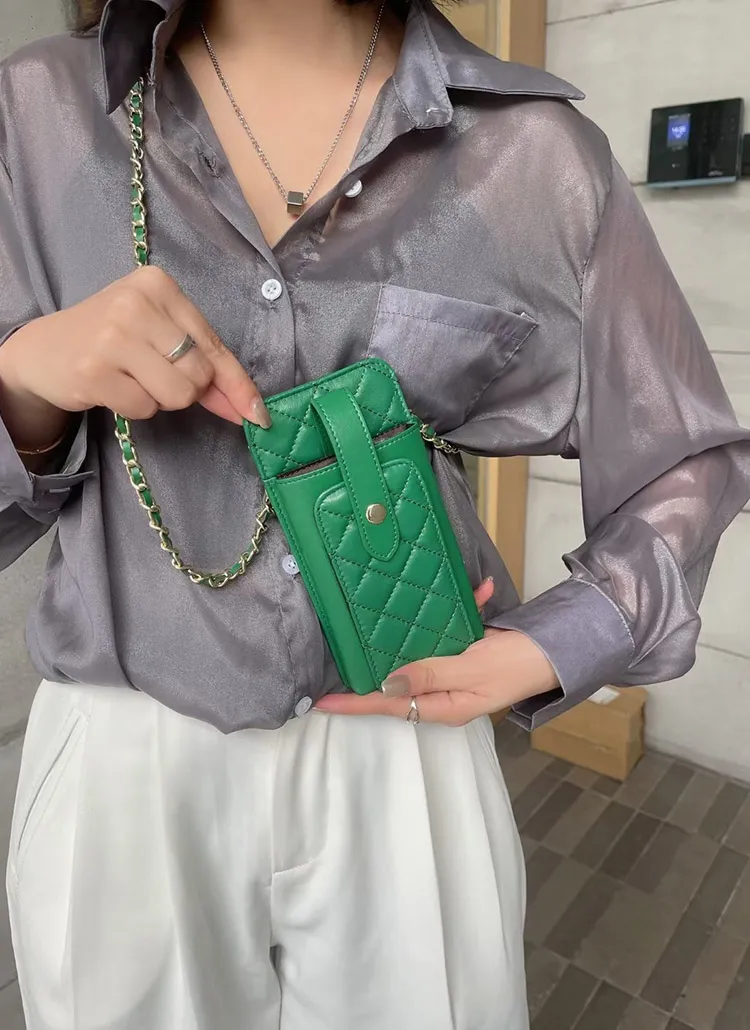 レザーキルティングスマホケースバッグ | whosbag | 詳細画像1