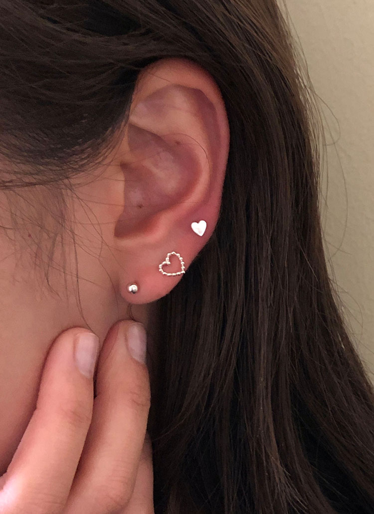 ハートピアス - ピアス