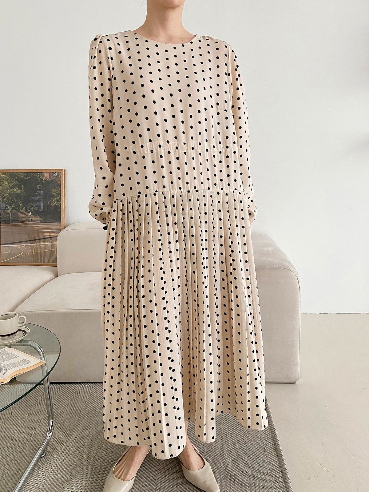 ドロストドットワンピース | レディースファッション通販 - DHOLIC