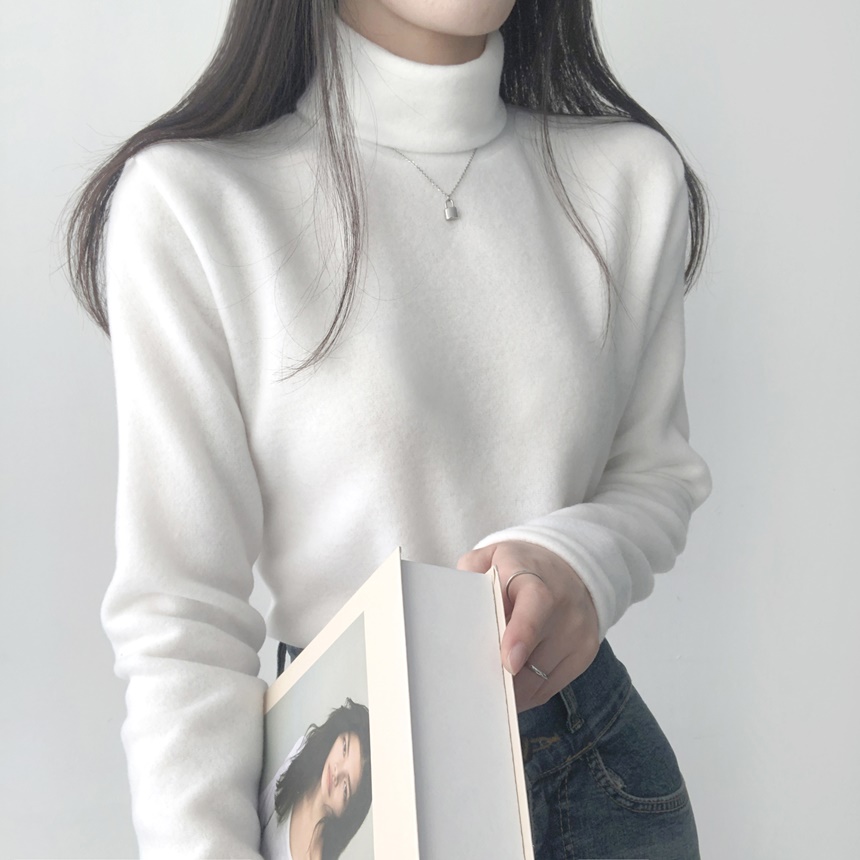 起毛タートル長袖Tシャツ | lilisense | 詳細画像5