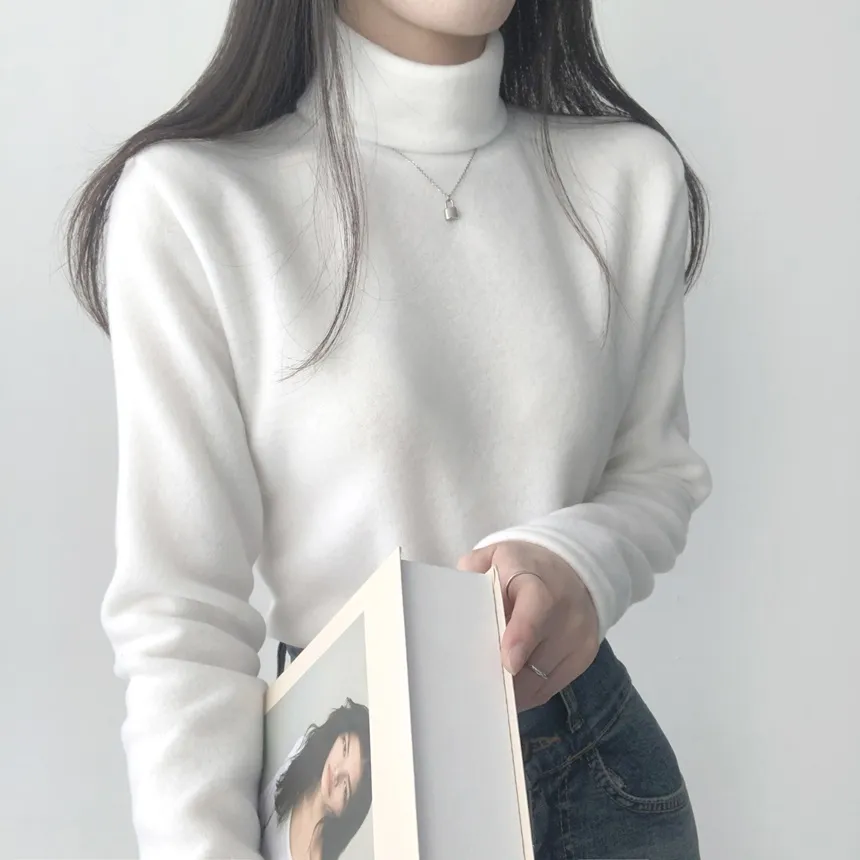 起毛タートル長袖Tシャツ | lilisense | 詳細画像4