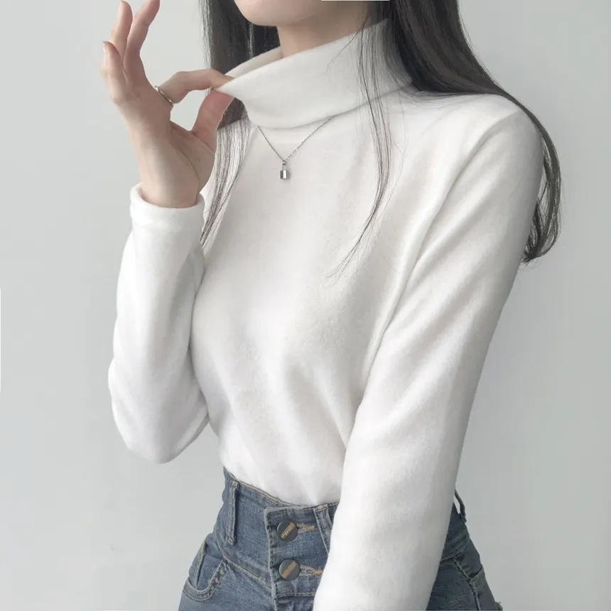 起毛タートル長袖Tシャツ | lilisense | 詳細画像5