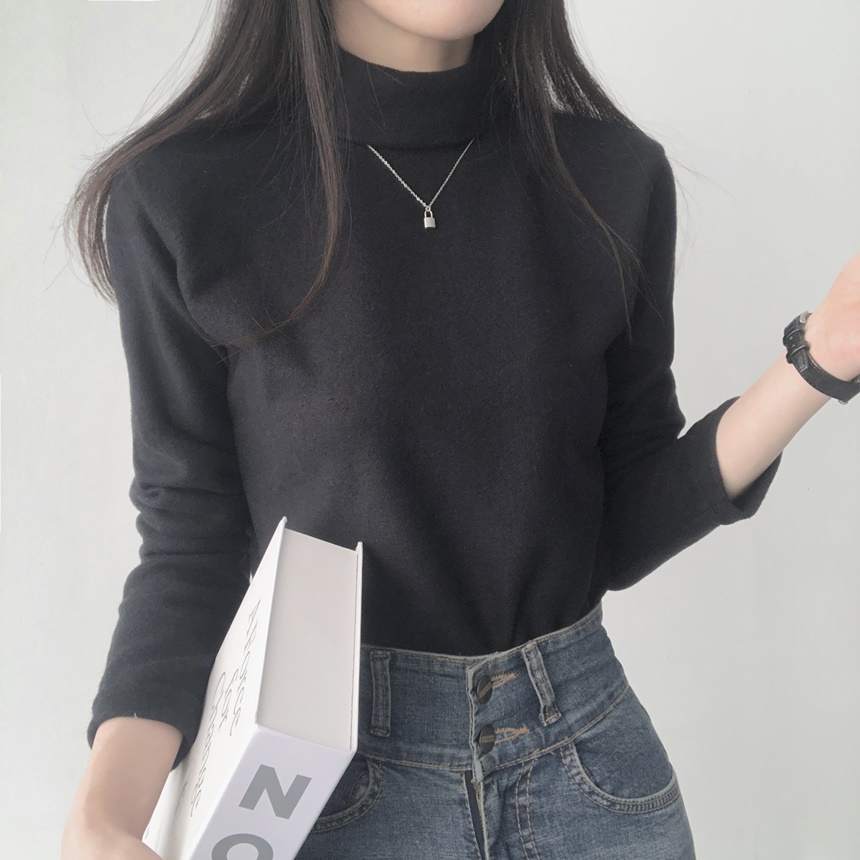 起毛タートル長袖Tシャツ | lilisense | 詳細画像9