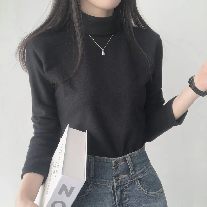 起毛タートル長袖Tシャツ | lilisense | 詳細画像8