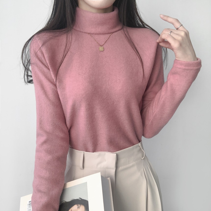 起毛タートル長袖Tシャツ | lilisense | 詳細画像27