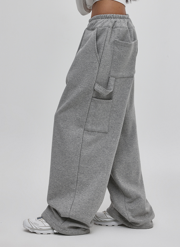 裏起毛カーペンター風スウェットパンツ | レディースファッション通販