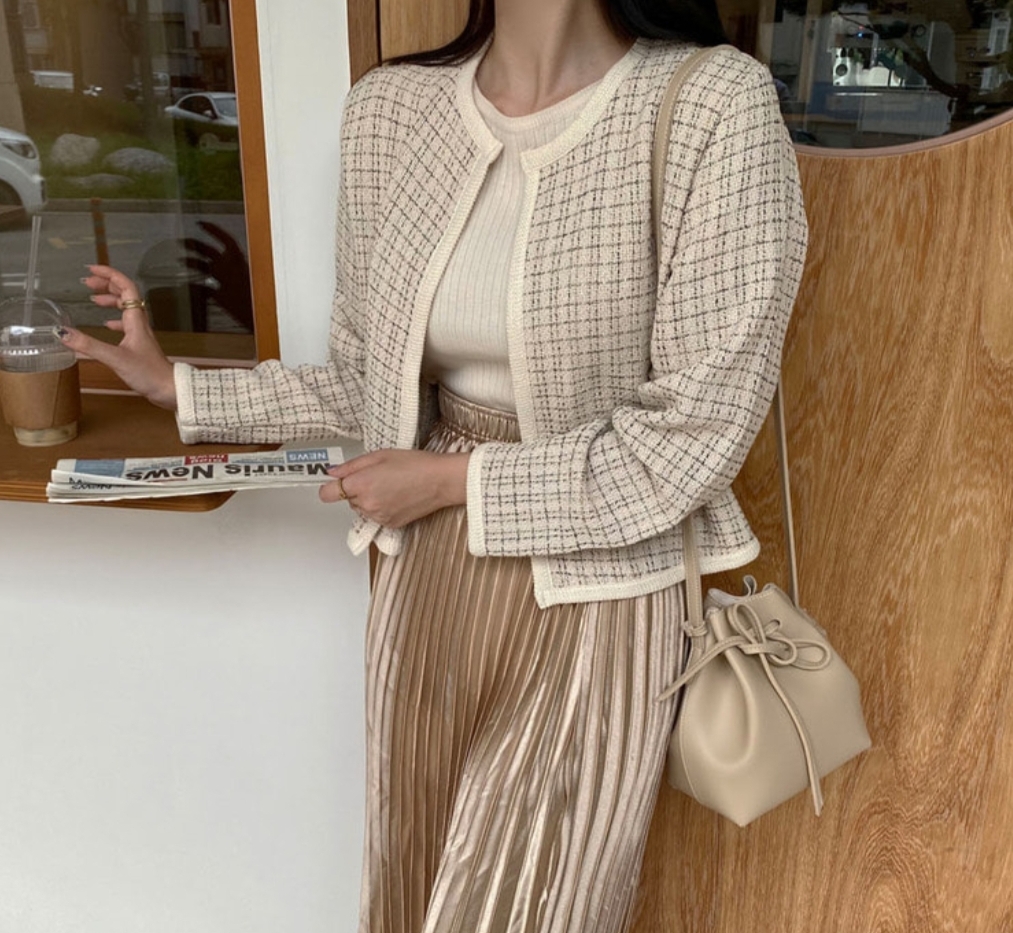 ツイードオープンカーディガン | 詳細画像11