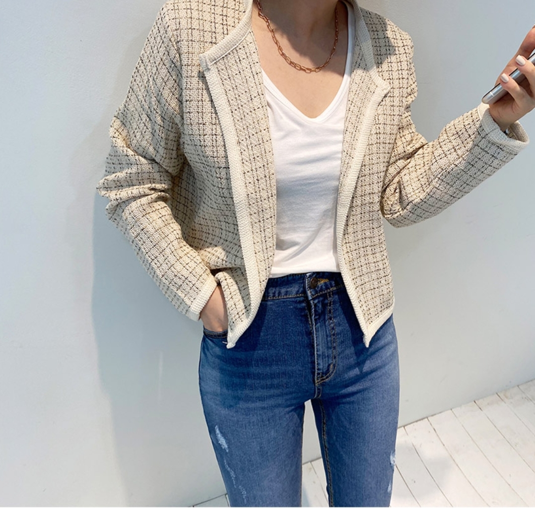 ツイードオープンカーディガン | 詳細画像14