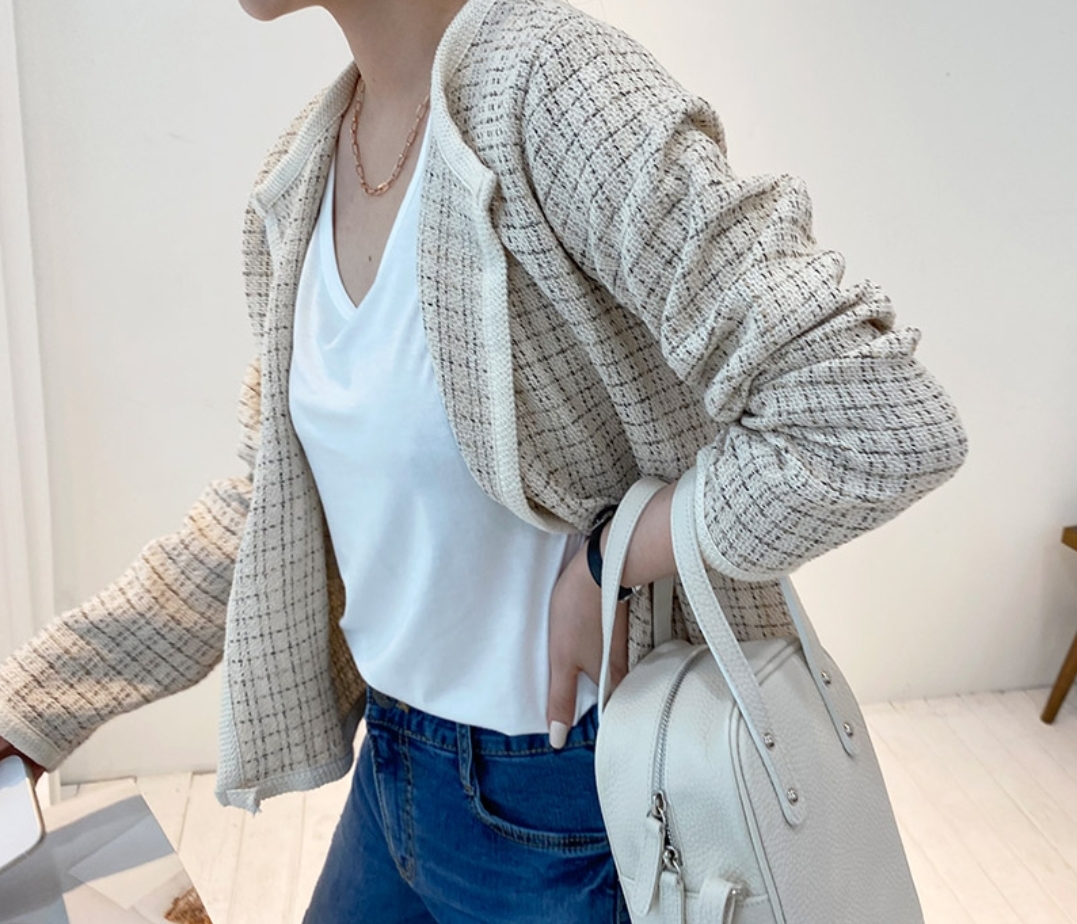 ツイードオープンカーディガン | 詳細画像16