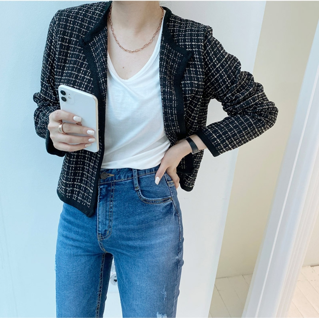 ツイードオープンカーディガン | 詳細画像19