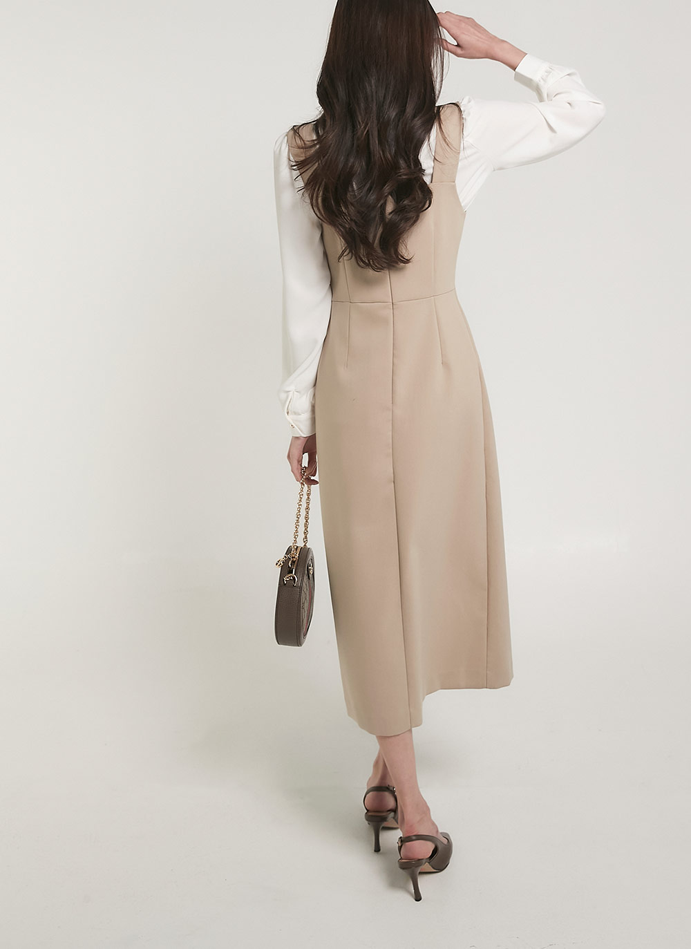 ボタンスリットノースリワンピース | DHOLIC | 詳細画像4