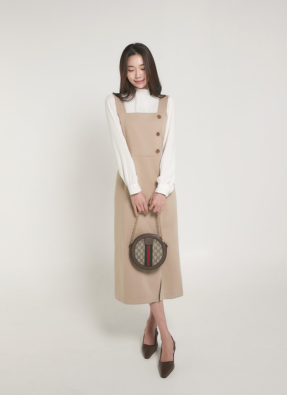 ボタンスリットノースリワンピース | DHOLIC | 詳細画像5