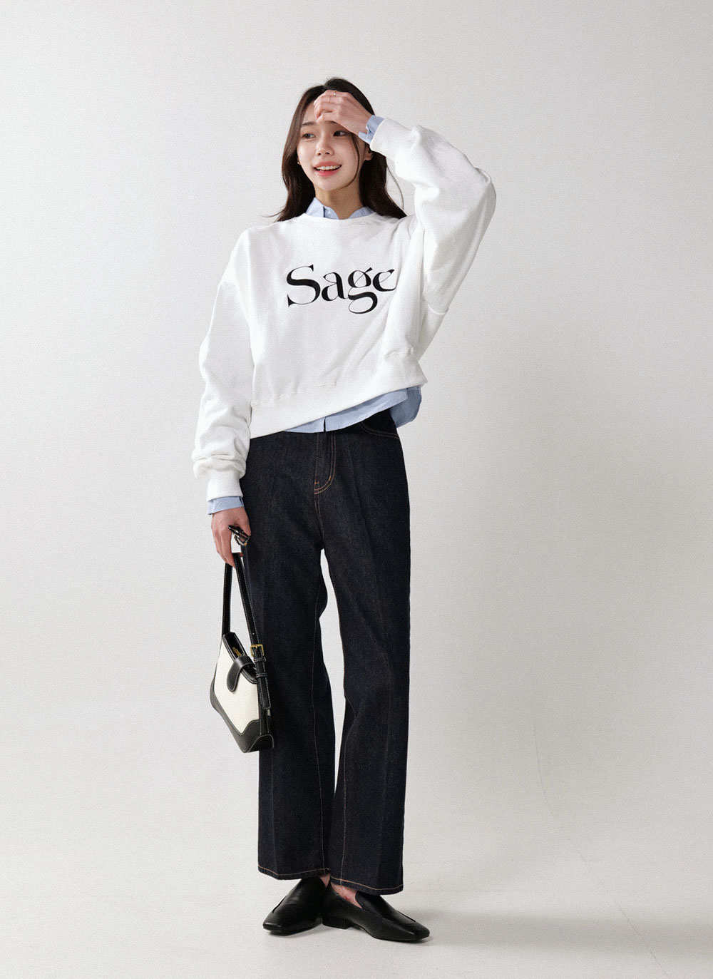 クロップドコットンシャツ | DHOLIC | 詳細画像16