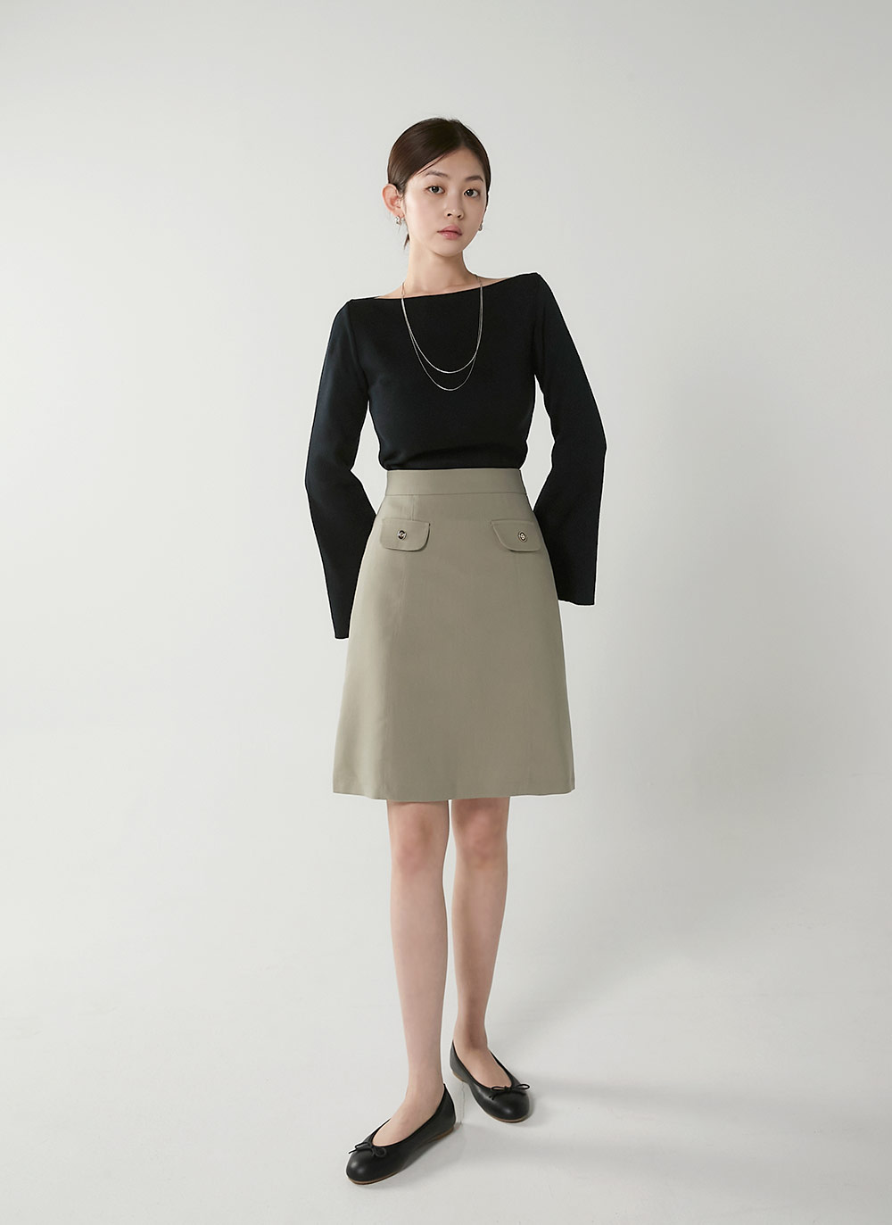 2TYPEスリットスリーブニット | DHOLIC | 詳細画像3