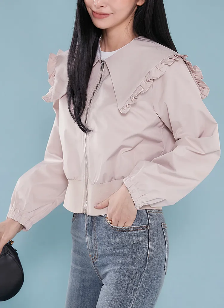 ビッグカラーパフジャンパー | DHOLIC | 詳細画像1