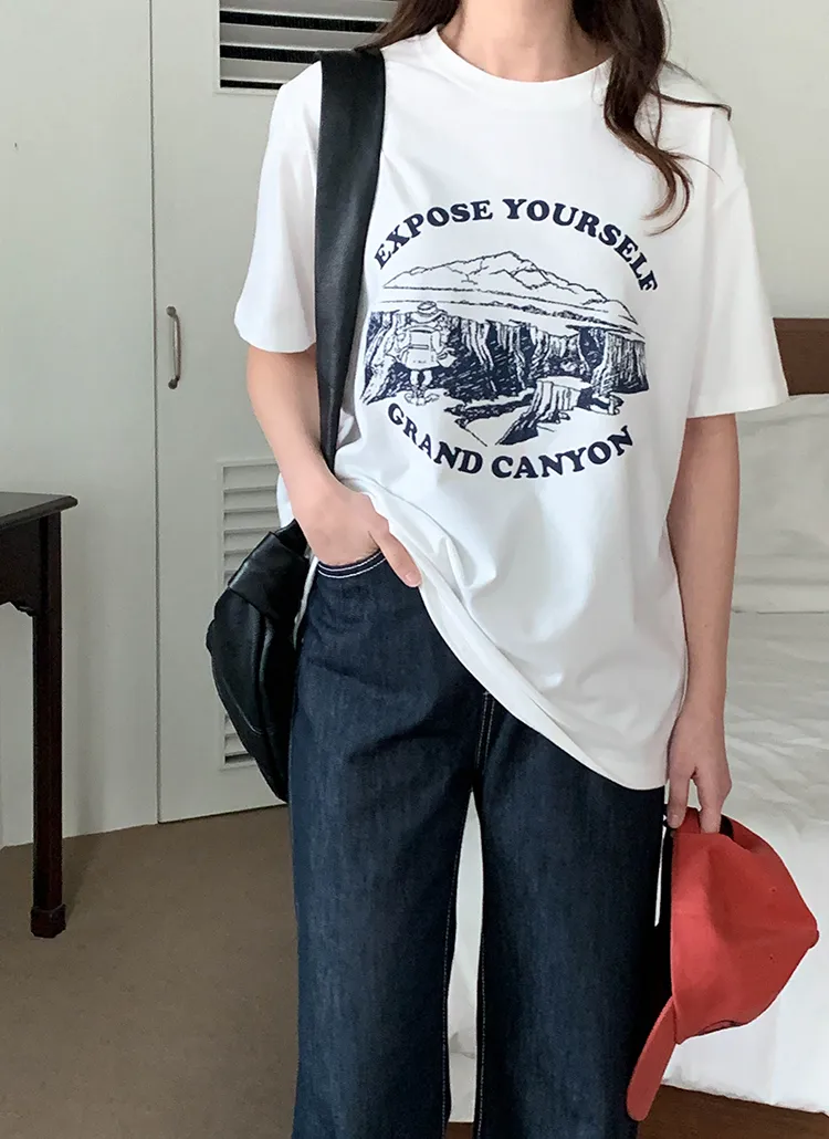 グランドキャニオン半袖Tシャツ | レディースファッション通販 - DHOLIC 