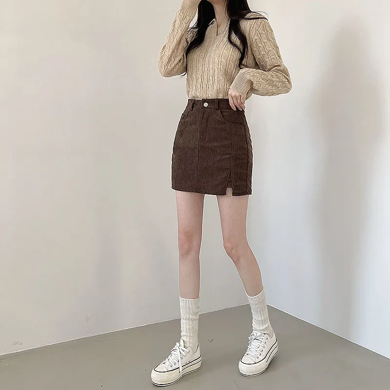 スリットコーデュロイミニスカート | creamsugar | 詳細画像10