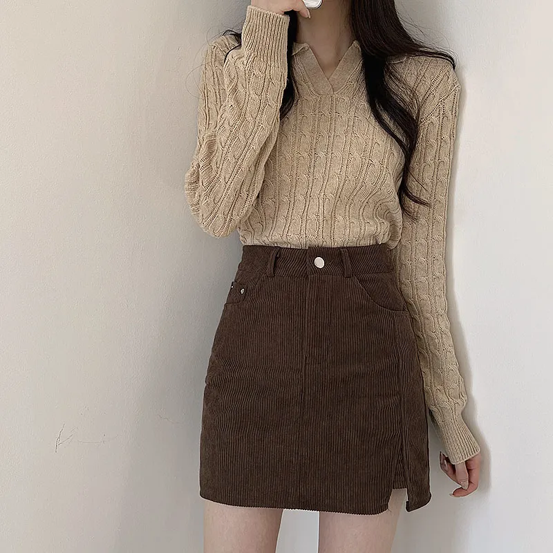 スリットコーデュロイミニスカート | creamsugar | 詳細画像12