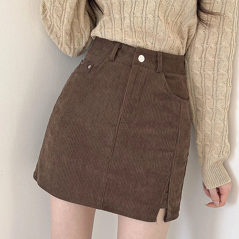 スリットコーデュロイミニスカート | creamsugar | 詳細画像14