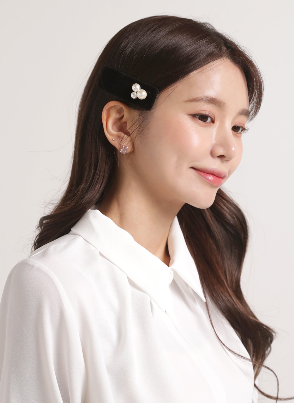 フェイクパールベロアヘアピン | レディースファッション通販 - DHOLIC