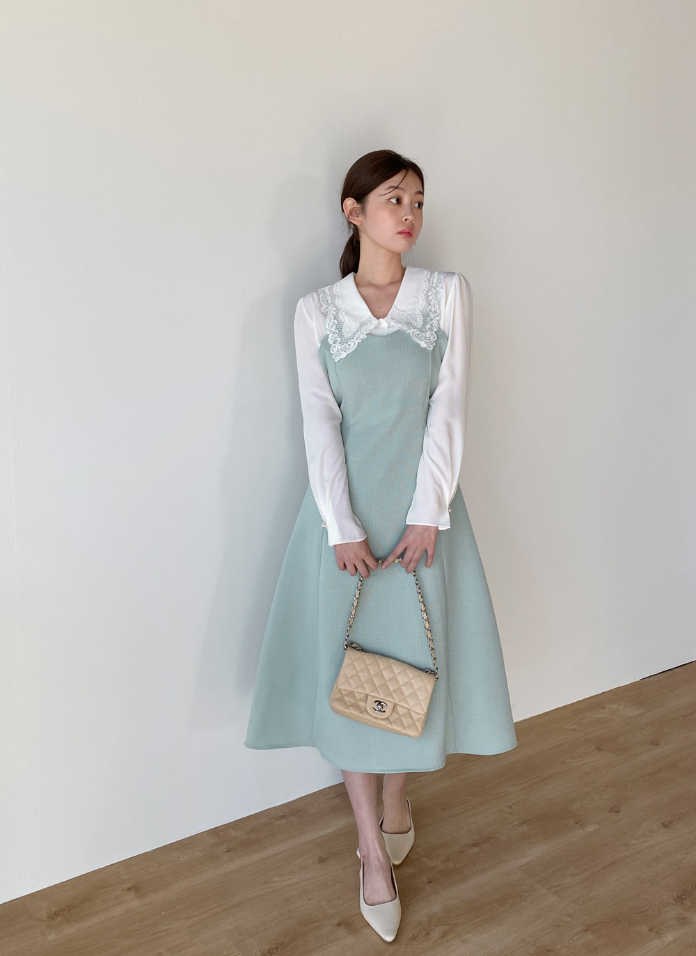 CHANELのジャケットツイード キャミソールワンピースドレス 46afd6f96681c6c0f3c69779367321