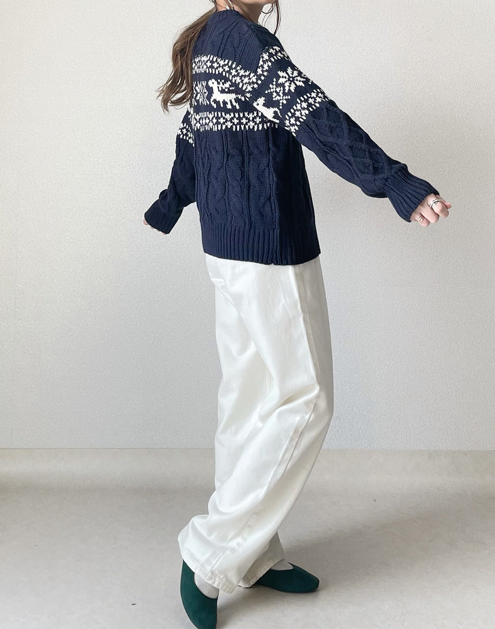 ノルディック柄ニット | レディースファッション通販 - DHOLIC