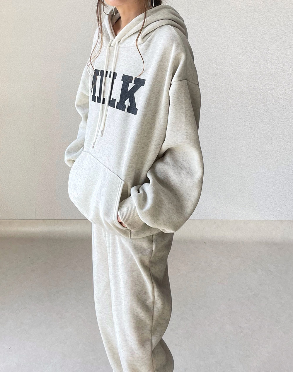 PEARLY GATES ゼブラ柄セットアップ パーカー スウェット 裏起毛 L PEARLY GATES ゼブラ柄セットアップ パーカー スウェット 裏起毛