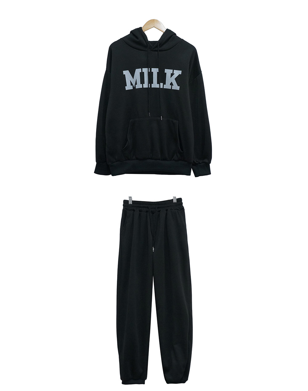 裏起毛スウェットパーカーセットアップ | レディースファッション通販