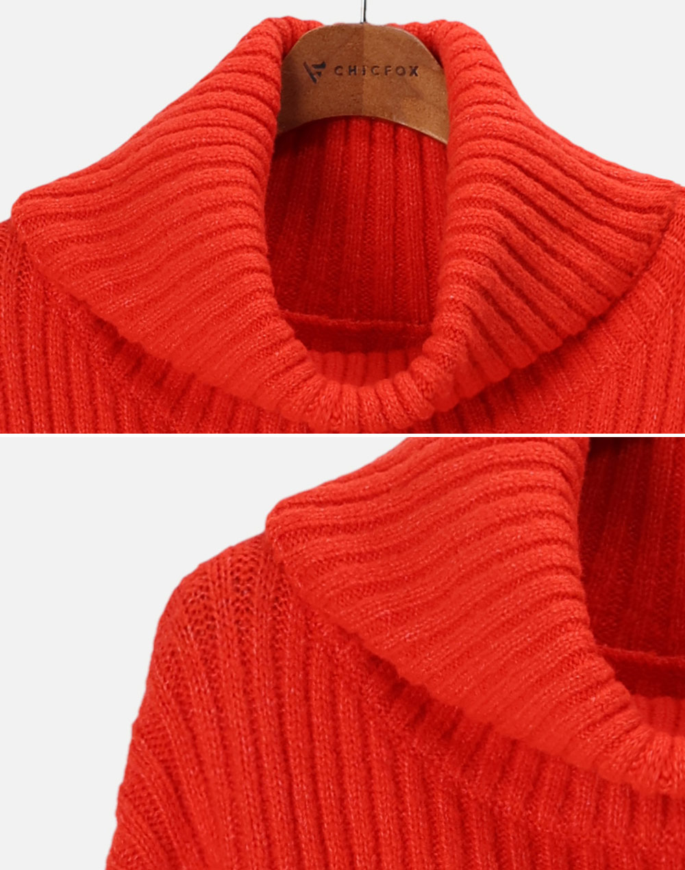 オーバーサイズタートルネックニット | レディースファッション通販