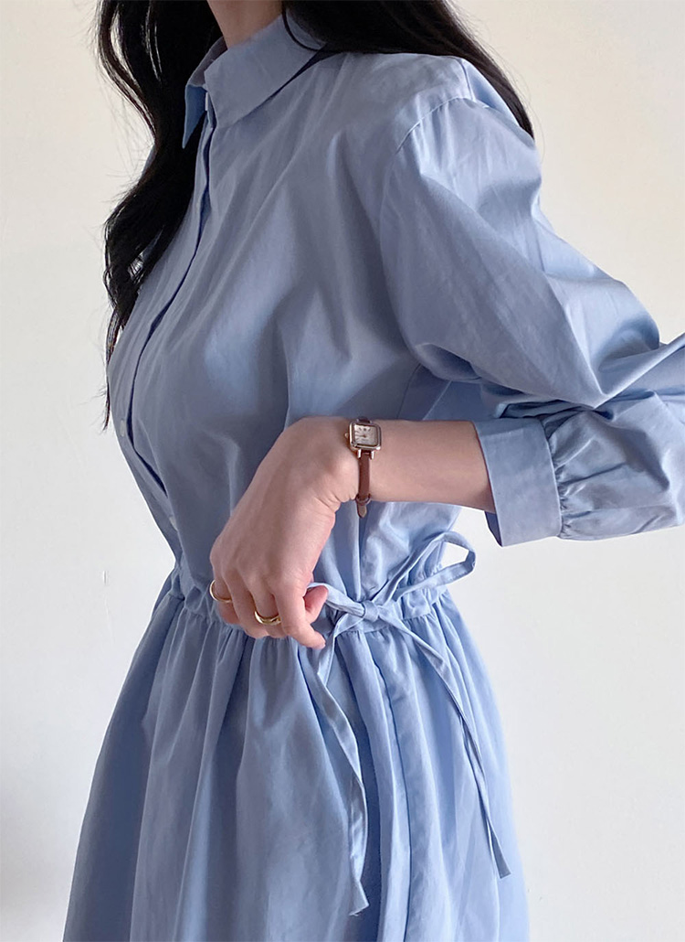 ドロストシャツワンピース | レディースファッション通販 - DHOLIC