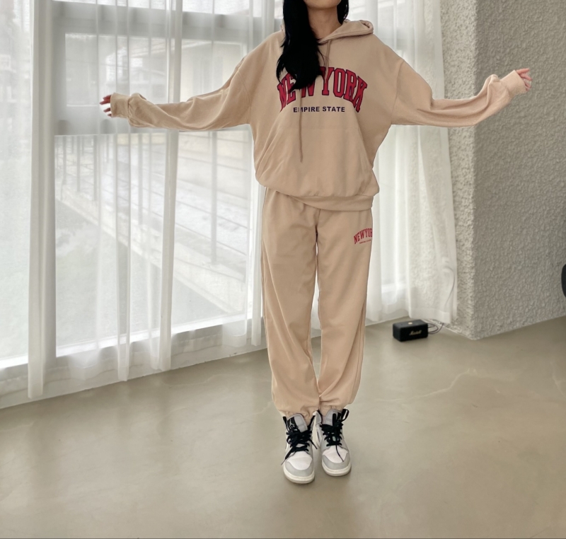 NEW YORKパーカー&ジョガーパンツSET | レディースファッション通販