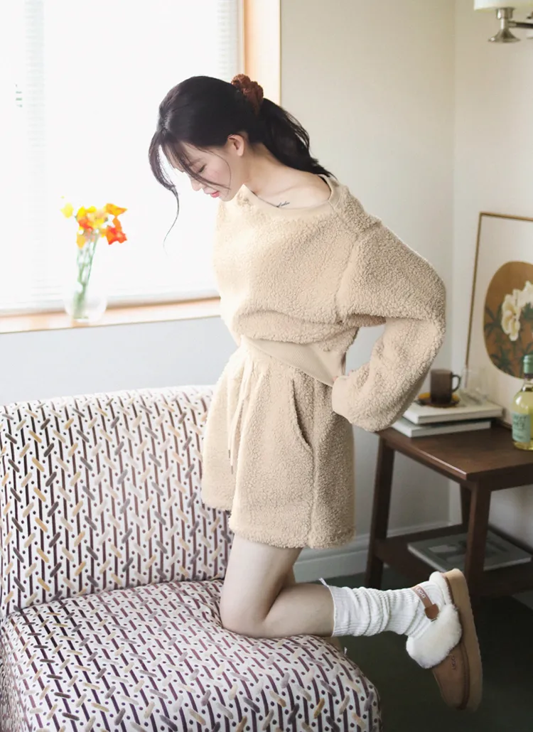 裏起毛ボアショートパンツ | レディースファッション通販 - DHOLIC